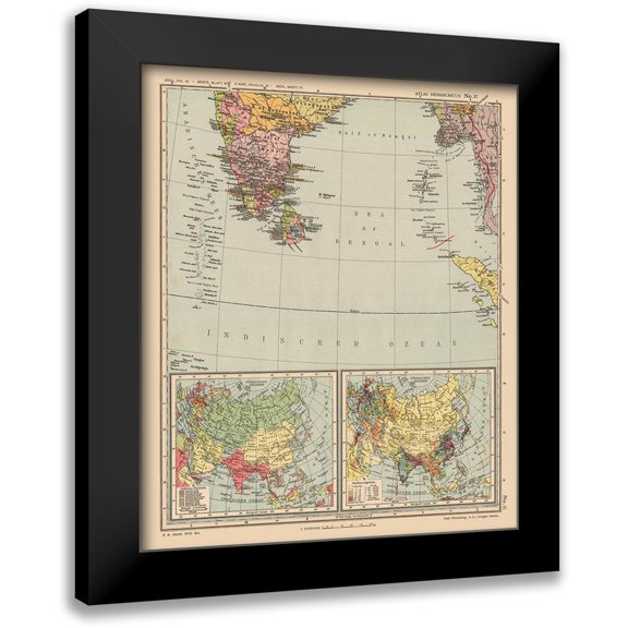 Streit 15x17 Black Modern Framed Museum Art Print Titled - India Asia - Streit 1913