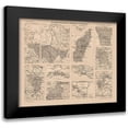 thumbnail image 1 of Streit 17x15 Black Modern Framed Museum Art Print Titled - Changes in World - Streit 1913, 1 of 5