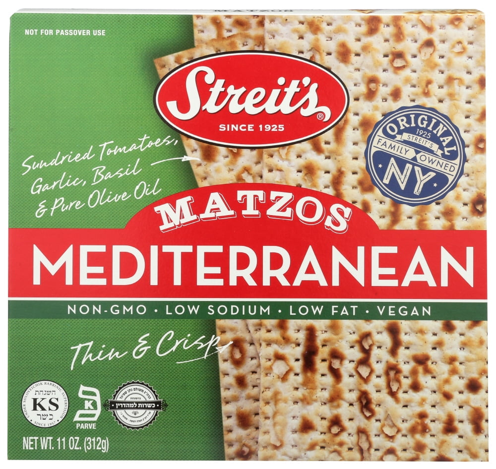 Streit'S Matzos Mediterranean, 11 Oz