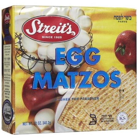 Streit's Egg Matzo Kosher For Passover 12 oz. (Single)