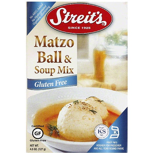 Streit's Gluten Free Matzo Ball & Soup Mix, 4.5 oz, (Pack of 12