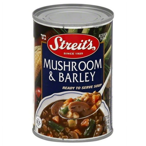 Streit's Mushroom & Barley Soup, 15 oz