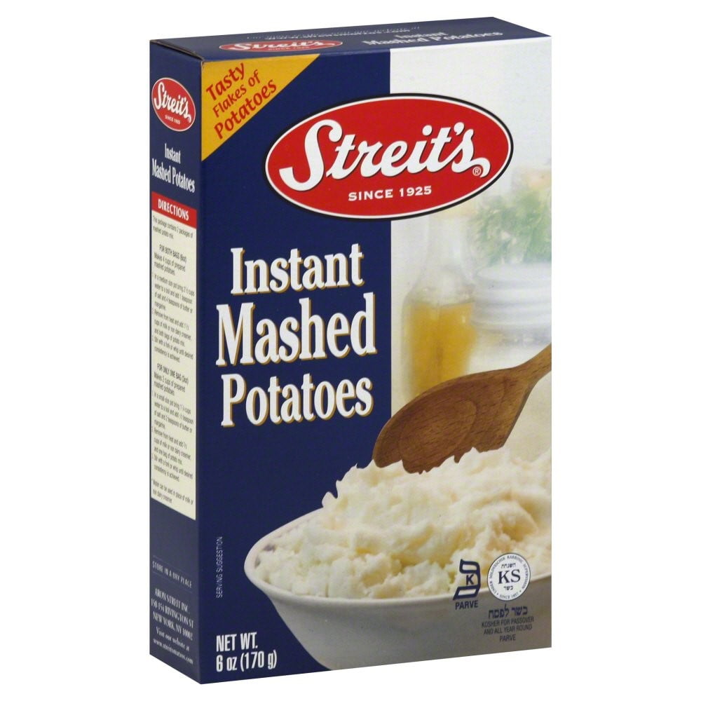 Streit s Passover Instant Mashed Potato Mix 6 Oz Walmart