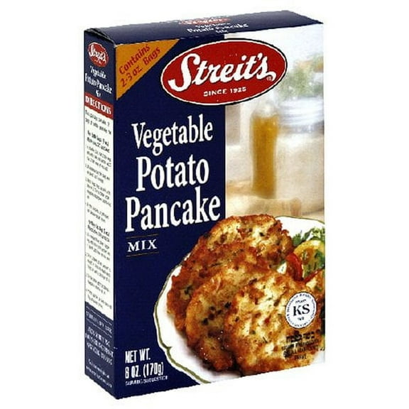 Streit's Vegetable Potato Pancake, 6-Ounce Units (Pack of 12)
