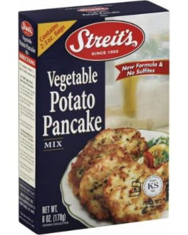 Streit's Vegetable Potato Pancake Mix, 6 oz Box