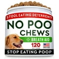 StrellaLab Puppy Gut Chews No Poop Eating Deterrent for Dogs