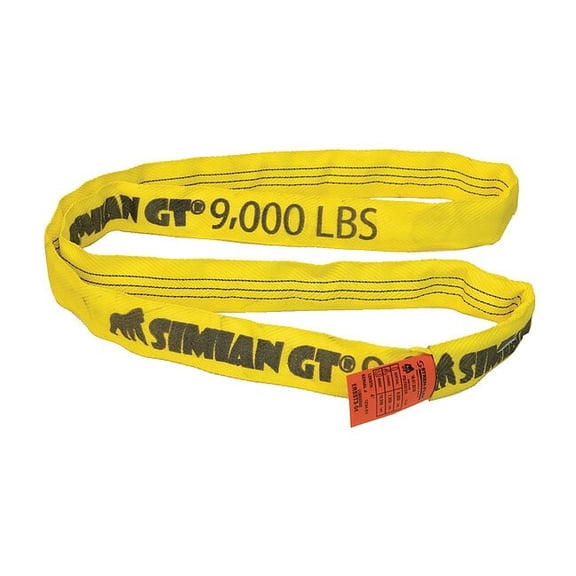 Stren-Flex Round Sling,Endless,1-1/8in. Dia,8ft. L SFERSST3-08