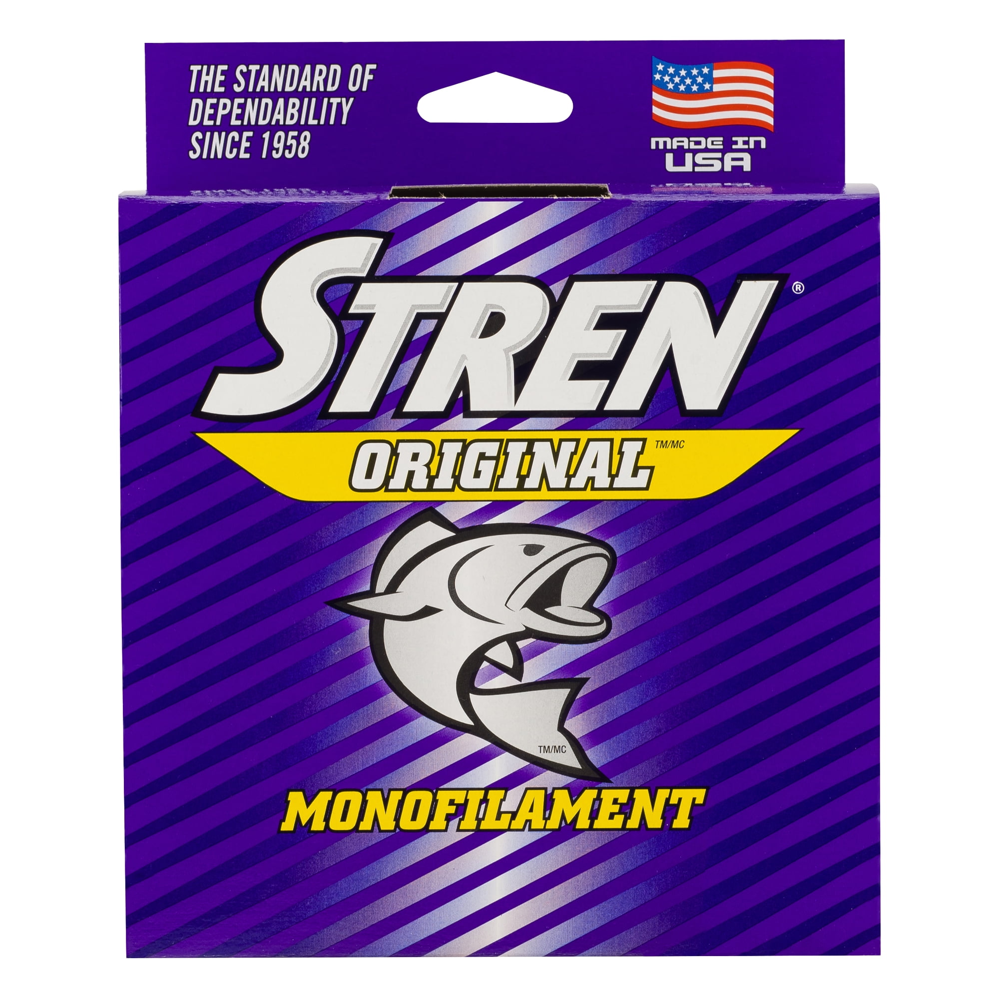 Stren Original®, Clear/Blue Fluorescent, 12lb