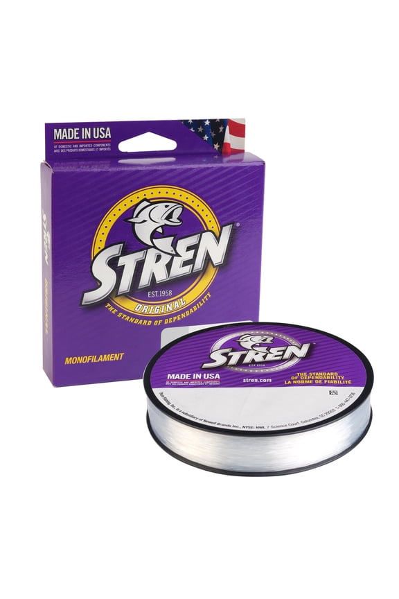 Original Monofilament Fishing Line, Clear/Blue Fluorescent, 17 lb Test Strength, 300 yd