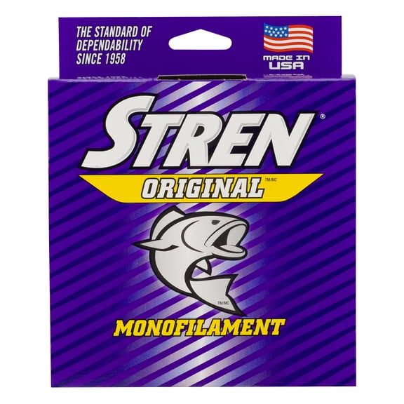 Stren Original® Monofilament Fishing Line, Clear/Blue Fluorescent, 4 lb Test Strength, 100 yd
