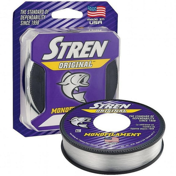 Stren Original Monofilament Fishing Line 330yards, Hi-Vis Gold, 4#