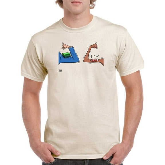 Strenght T-Shirt Men -Morad Kotkot  Designs, Male Large