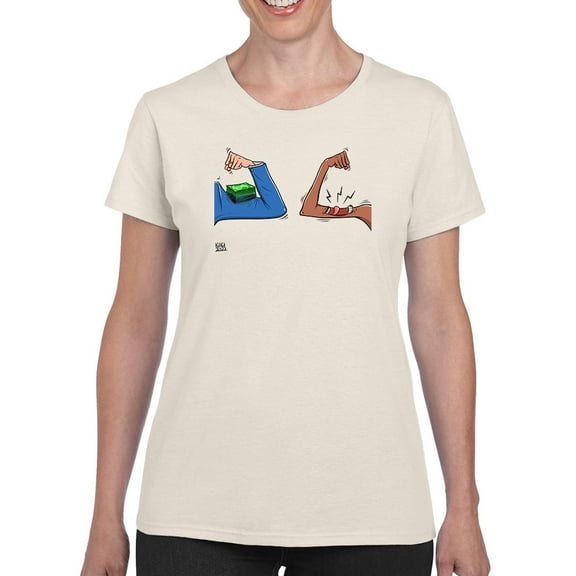 Strenght T-Shirt Women -Morad Kotkot Designs, Female XX-Large