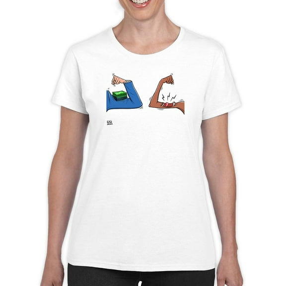 Strenght T-Shirt Women -Morad Kotkot Designs, Female x-Large