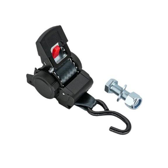 Strength 1500/3307lbs Ratchet Strap Cushioned Handle S Hook For Cargoes Safety