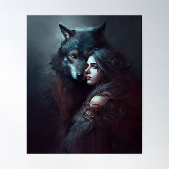 Strength And Tenderness In One Pt2 Poster Wall Art, Modern Wall Decor For Living Room Bedroom, 8x12 UNFRAMED