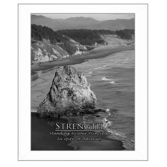 "Strength" by Trendy Decor 4U Printed Framed Wall Art