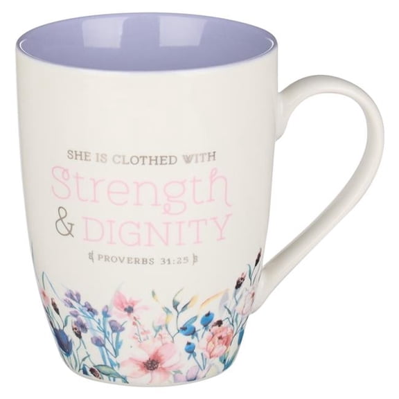 Strength & Dignity Proverbs 31-25 Mug