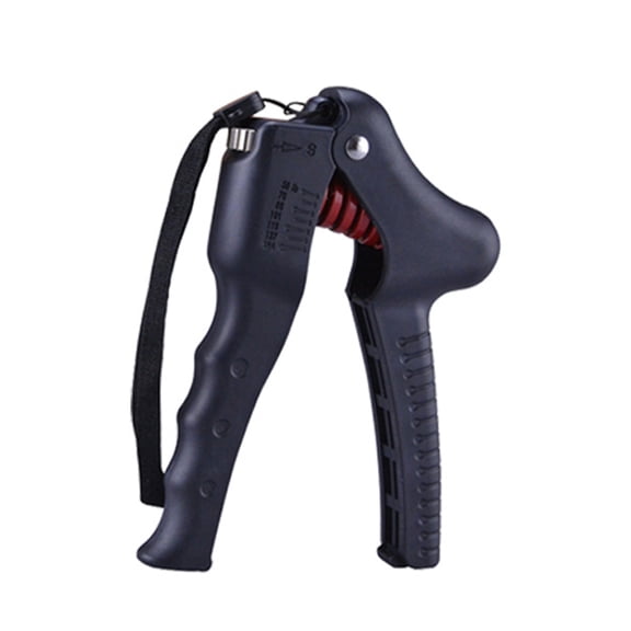 Strength Gripper Ergonomics Adjustable Wrist Training Spring Design Hand Forearm Grip Strength Trainer Fitness Equipment-Black