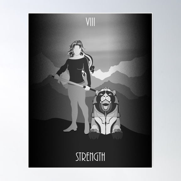 Strength Poster Wall Art, Modern Wall Decor For Living Room Bedroom, 24x36 UNFRAMED