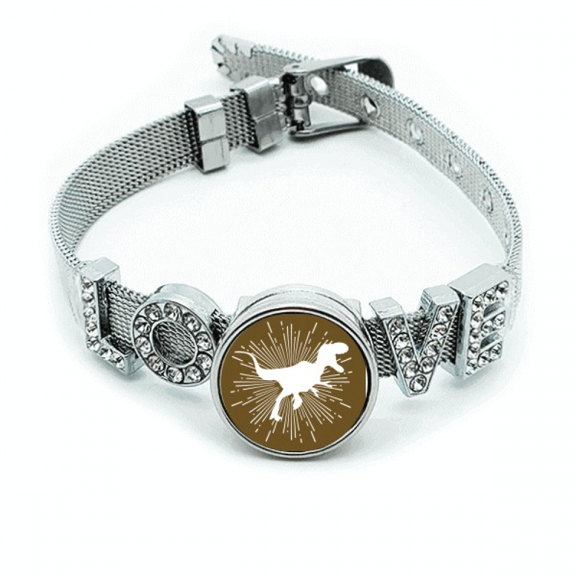 Strength Predator-prey Body Type Bracelet Wristband Crystal Love Adjustable Bangle