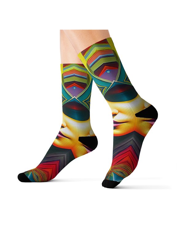'Strength' Sublimation Socks