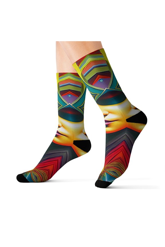 'Strength' Sublimation Socks