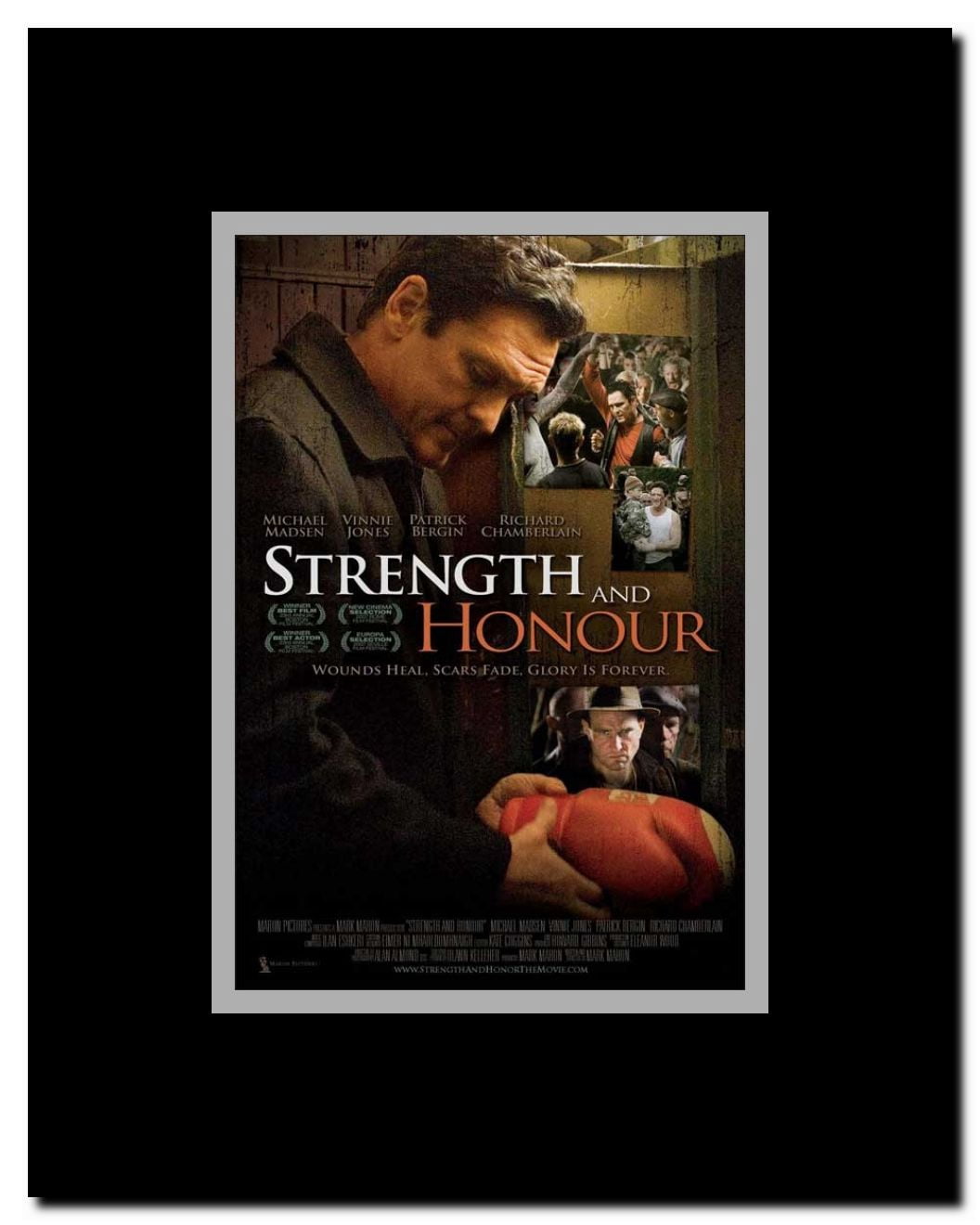 Strength and Honour Framed Movie Poster