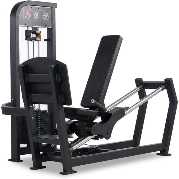 StrengthUSA Leg Press Machine, 660 Pound Stack Leg Press Machines for Home Gym, Heavy Duty Full Lower Body Workout, Professional Sled Push Gym Equipment, and Weight Sleds for Training