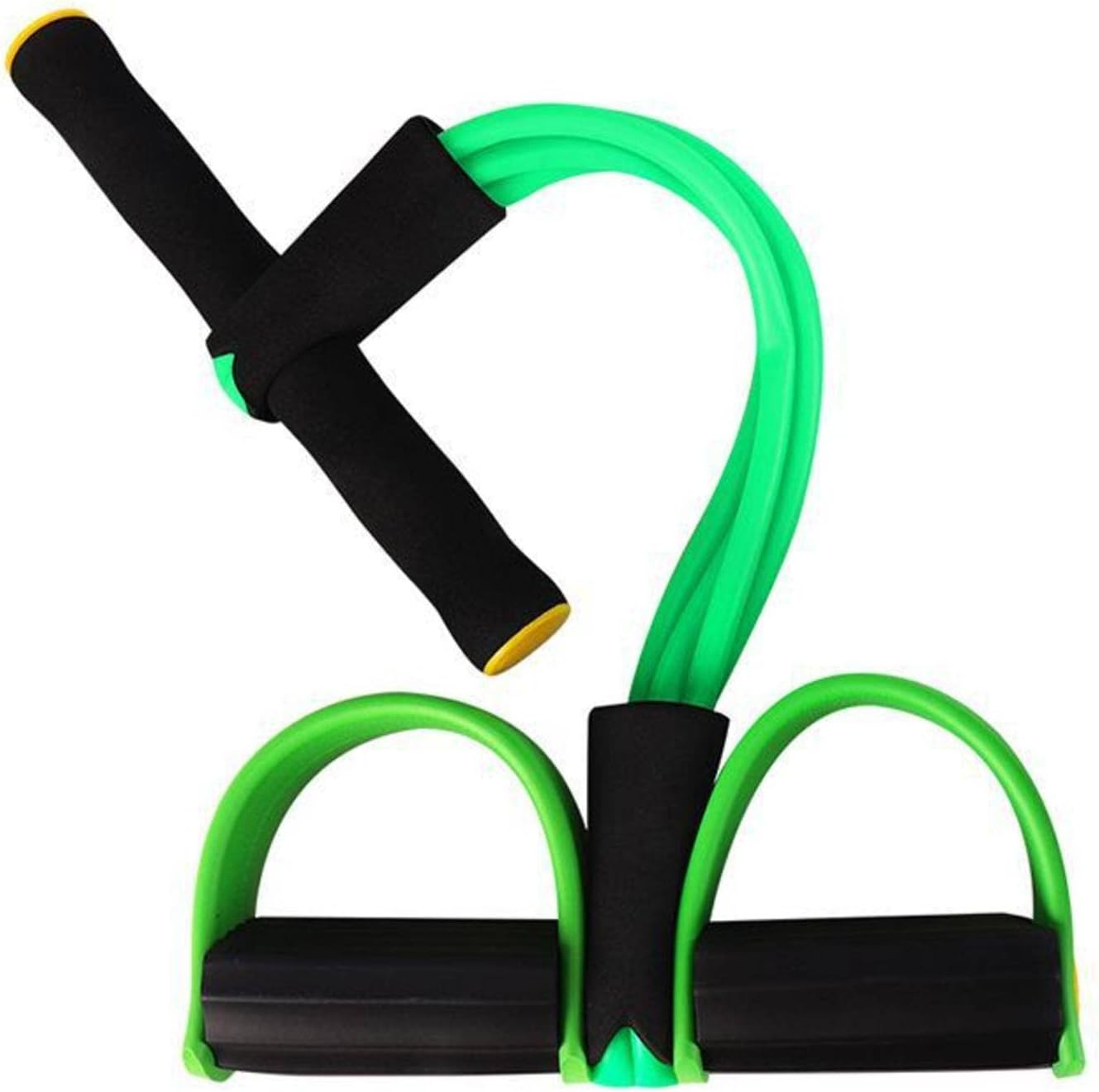 Strengthen 4-Strand Pedal Spring Exerciser Thin Belly Yoga Auxiliary ...