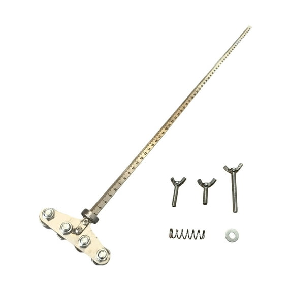 Strengthened Stability Rustless Measure 3mm Thick for Accurate Woodworking and Extended Durability in Carpentry