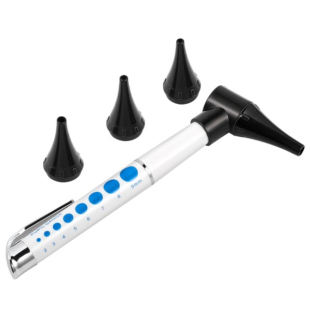 Strep Throat Test Kit Ear Scope Otoscope with Light Lights Diagnostic