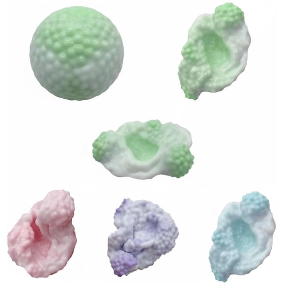 Stress Ball Maker Kit, Slow Rebound Squeeze Toys for Anxiety Management