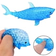 thumbnail image 1 of Stress Ball Squeeze, Sensory Squeeze Toys, 8X21 In, Translucent Shark, Mood Calming, 1 Pc, 1 of 5