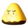 Stress Balls Cheese Decompression Doll Simulated Food Decompression Doll Cheese Spit Bubble Doll Anxiety Release Tool for Office Home Desk
