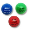 Stress Balls Ball with Motivational Quotes Hand Exercise