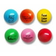 Stress Balls Ball with Motivational Quotes Hand Exercise