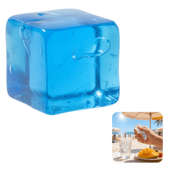 Stress Balls Inside for Your Best Mellow and Chill,Silent Nice Square Shape Anxiety Sensory Soft Fidget Toy Calming Kids Adults