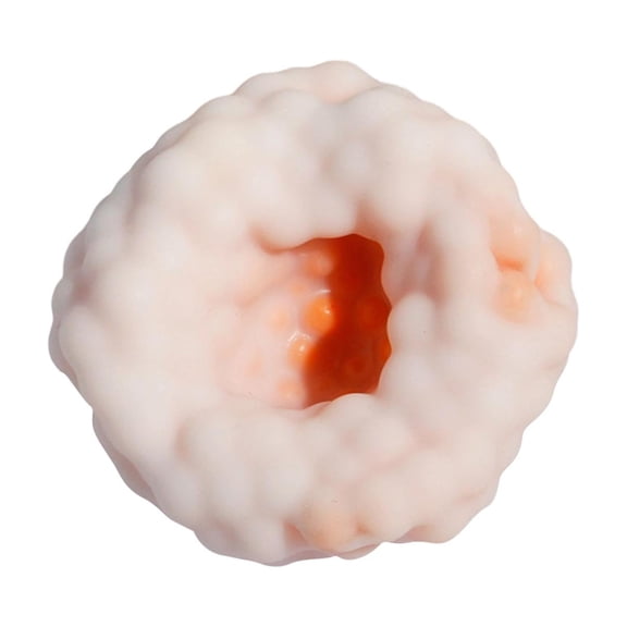 Stress Balls with Colorful Stones Stress balls,Fidget Sensory Toys for Relief, Autism Toys, Stocking Stuffers, Party Favors, Orange