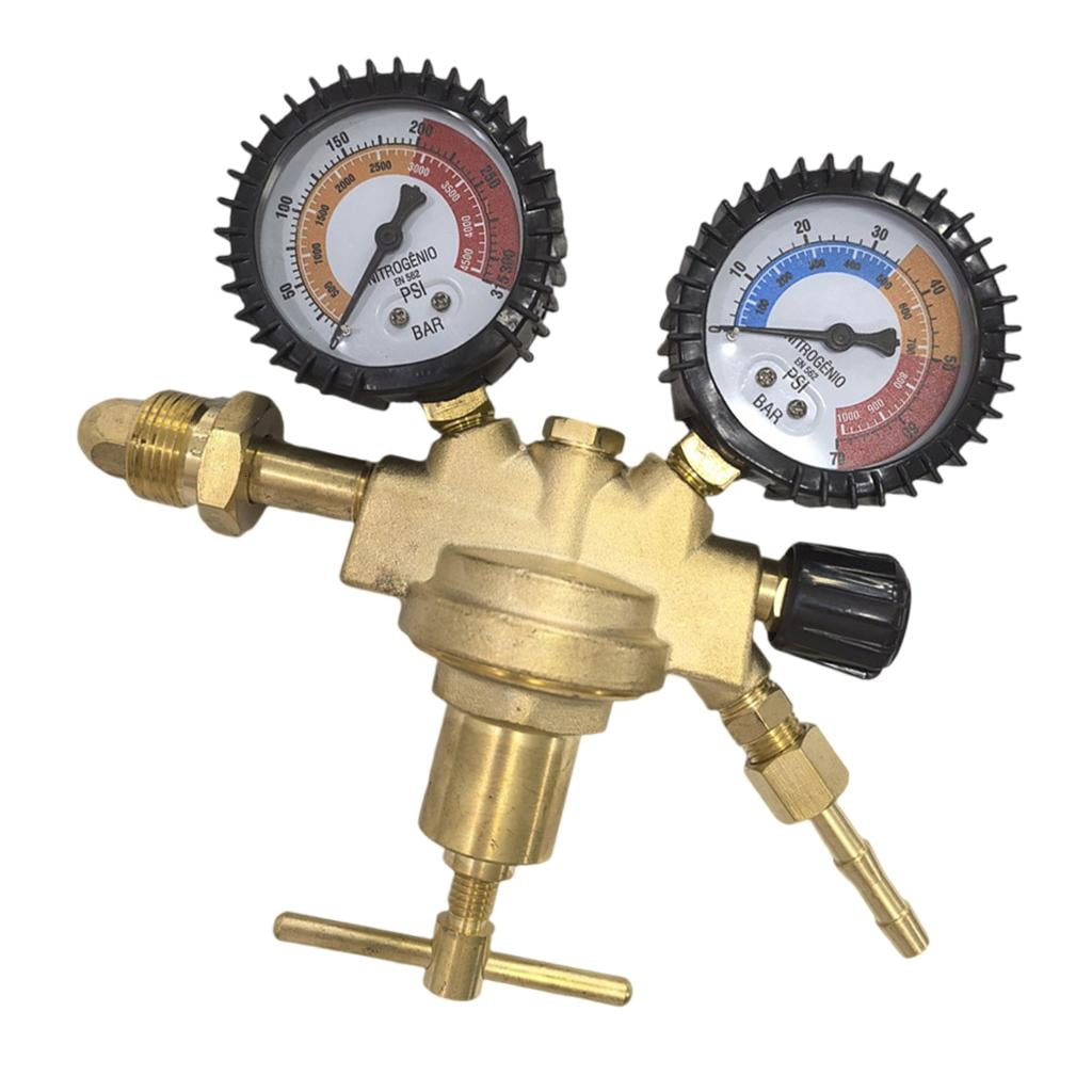Stress Bronze Gas Regulator G3/4 Suitable for Welding Lab CO2 Rare Applications
