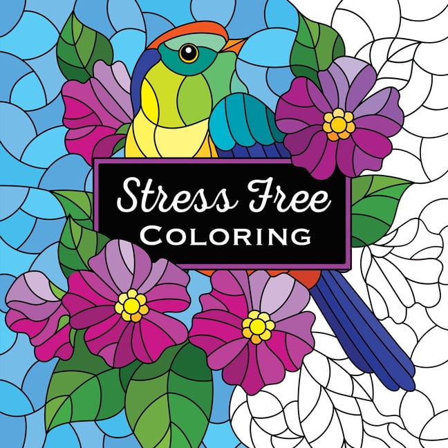 Stress Free Coloring (Keepsake Coloring Book) (Paperback) - Walmart.com