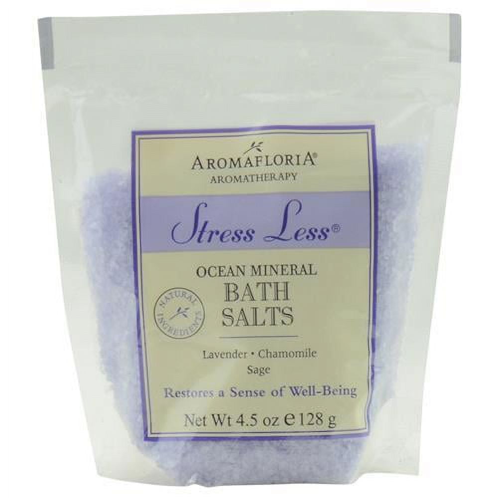 Stress Less Bath Salt Packet 4.5 Oz Blend Of Lavender, Chamomile, And ...