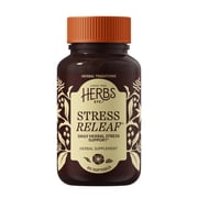 Herbs, Etc. Stress ReLeaf Softgels, Soothing Relaxation Support, 60 Count 60 Servings