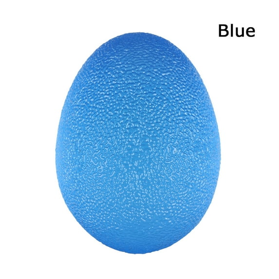 Stress Relief Ball Finger Resistance Equipment Ball Wrist Rehab Therapy Strength Trainer Stress Relief Hand Grip BLUE