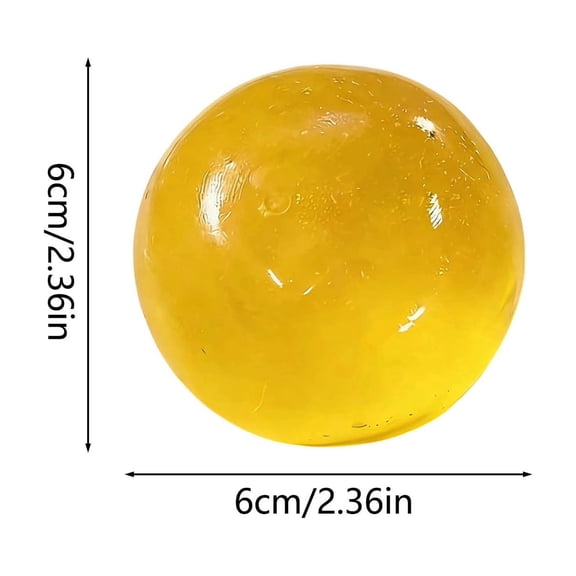 Stress Relief Ball - Slow Expanding Soft Rubber for Office Use