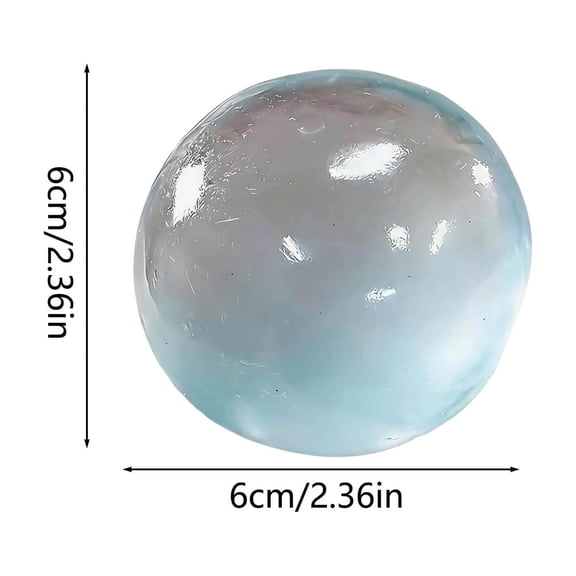 Stress Relief Ball - Slow Expanding Soft Rubber for Office Use