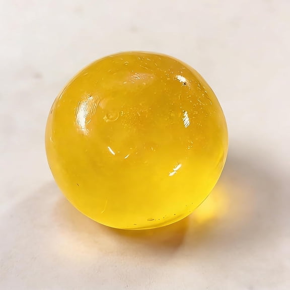 Stress Relief Ball, Squishy Sensory Ball, Slow Rising Oil Ball, Release Creamy Buttery Soft Texture, Glossy Ice Cube Shaped Non-Sticky, Odorless Washable Tactile Toy for Anxiety Relief Focus Training