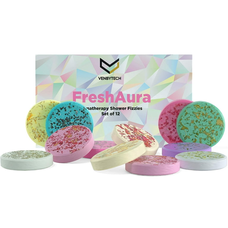 Stress Relief Bath-shower Bombs-Great Fragrance-Birthday Gift for Women-Anxiety Relief Items-Essentials for Women-Natural Bath Bombs-Aromatherapy
