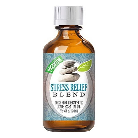 Stress Relief Blend Essential Oil - 100% Pure Therapeutic Grade Stress Relief Blend Oil - 120ml