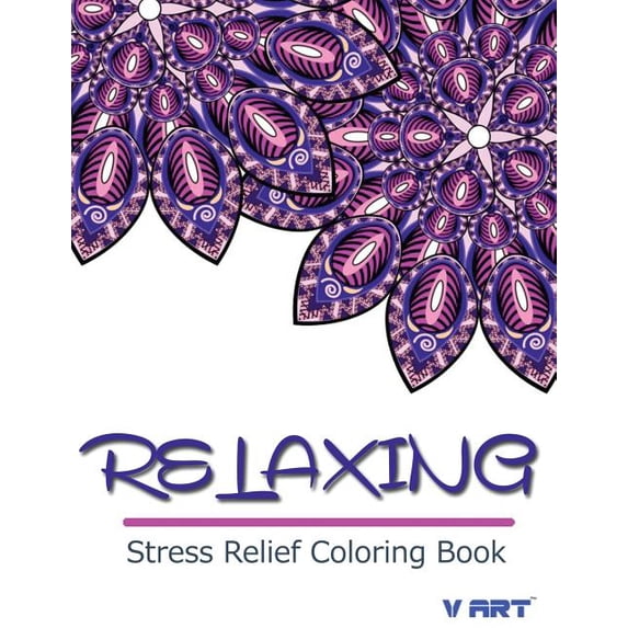Relaxing Stress Relief Coloring Book